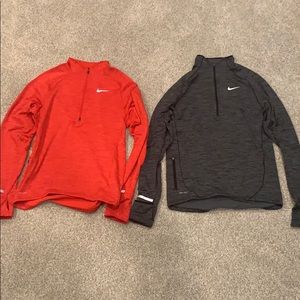 2 Nike long sleeve jackets